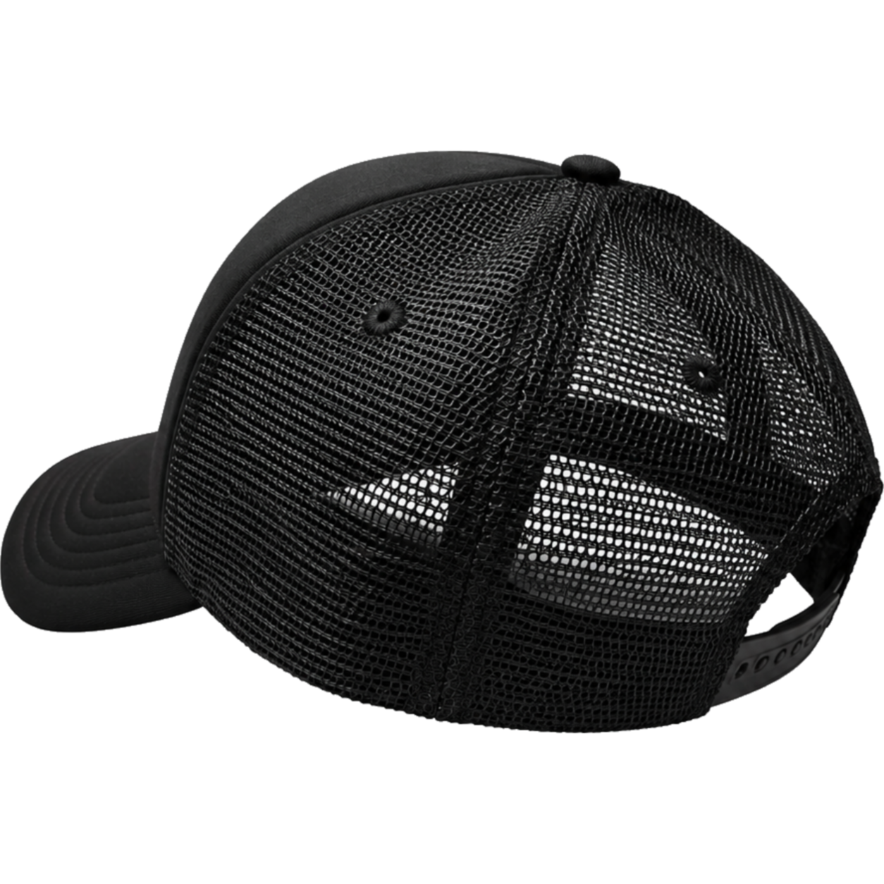 HUSTLER TRUCKER HAT [RED & BLACK]