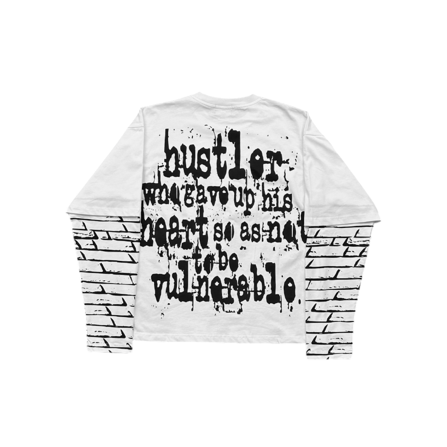 WALL HUSTLER LONGSLEEVE [WHITE]