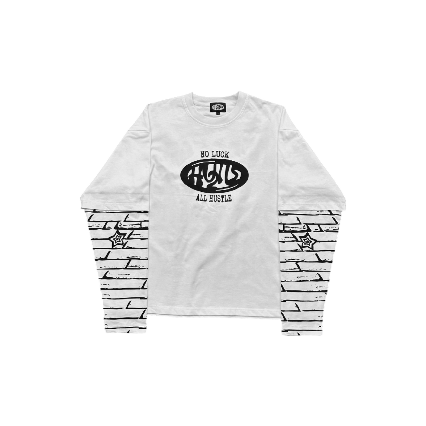 WALL HUSTLER LONGSLEEVE [WHITE]