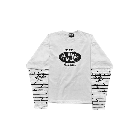 WALL HUSTLER LONGSLEEVE [WHITE]