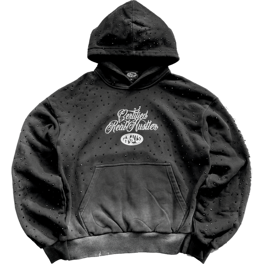 CERTFIED HUSTLER HOODIE [BLACK DIAMOND]