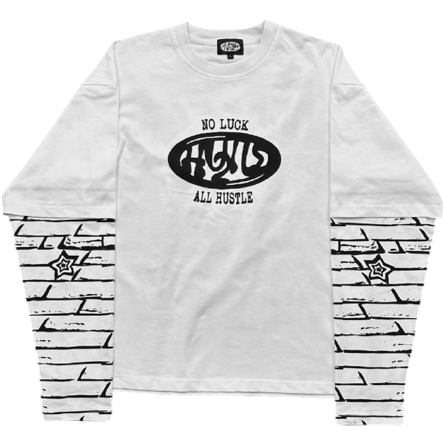 WALL HUSTLER LONGSLEEVE [WHITE]