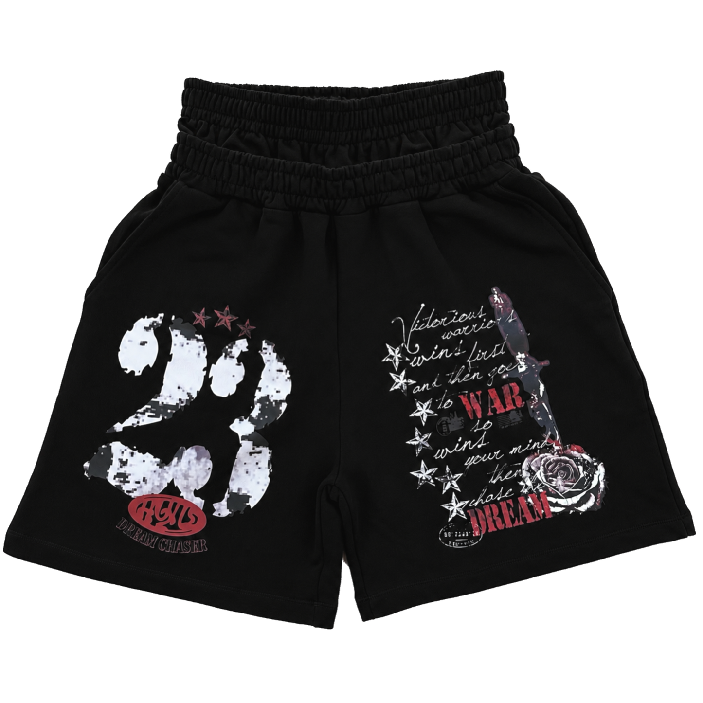 HUSTLER DOUBLE SHORTS V2